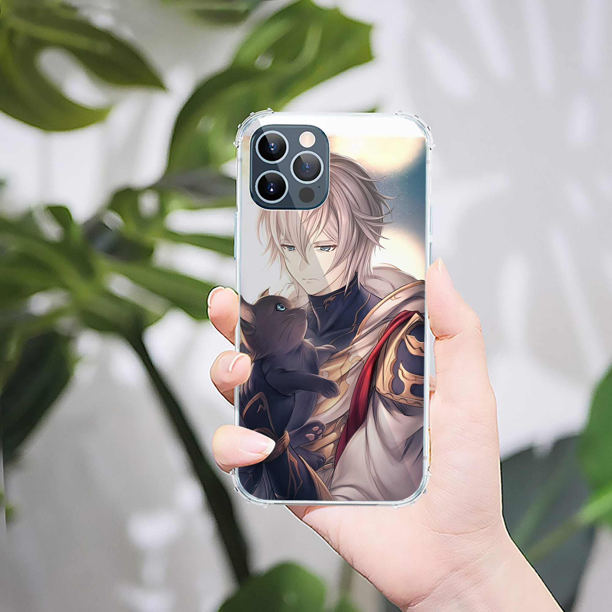 （画像用） 刀剣乱舞 Touken Ranbu 【iPhone 12シリーズ対応】透明スマホケース（クリアソフトケース）
